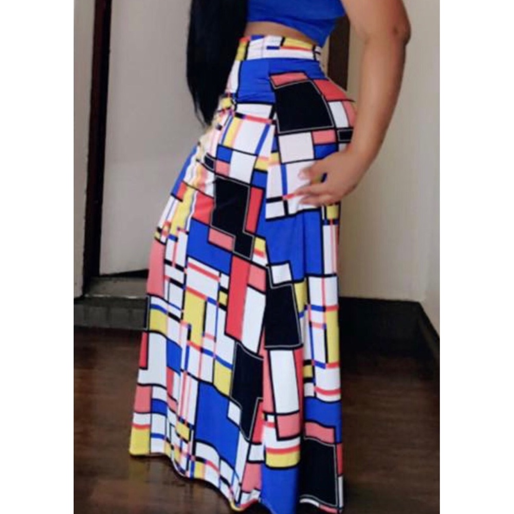 8 piece maxi dress and skirt lot large/extra larg